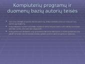 Teisinė programinės įrangos ir duomenų apsauga 8 puslapis