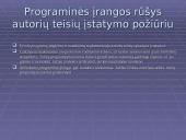Teisinė programinės įrangos ir duomenų apsauga 9 puslapis