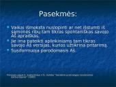 Realieji ir parodomieji savęs vertinimo aspektai 12 puslapis