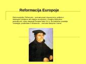 Reformacija Europoje