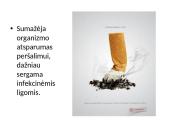 Kodėl žmonės rūko bei rūkymo žala 8 puslapis
