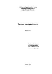 Žymiausi lietuvių kalbininkai