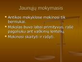 Švietimo sistemos skirtingose epochose 3 puslapis