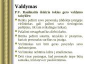 Viešojo administravimo nuostatos Raulinaičio knygoje "Administracijos principai" 19 puslapis