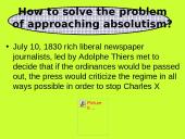 How far did Louis Philippe fulfill the hopes of the revolutionaries? 15 puslapis