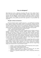 Alergija ir jos padariniai 3 puslapis