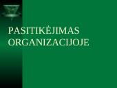 Pasitikejimas organizacijoje