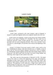 Castles of England 8 puslapis