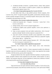 Darbas su bylomis ir aplankais kompiuteryje 15 puslapis