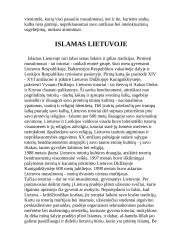 Islamas, religija 2 puslapis
