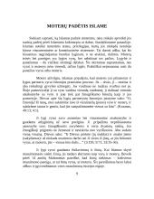 Islamas - poligamija, moterys bei kiauliena 8 puslapis