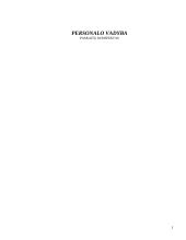 Personalo vadybos konspektas