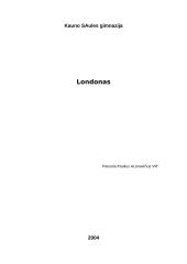 Londono lankytinos vietos