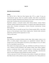 Maltos ekonomika