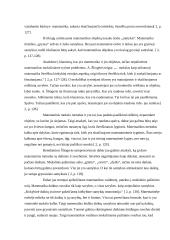 Matematikos vaidmuo moksliniame pažinime 5 puslapis