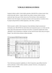 Melodyne programa 5 puslapis
