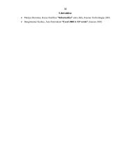 Microsoft Excel. Skaičiuoklės sąrašas 18 puslapis