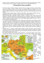 Pirmasis pasaulinis karas - priežastys, pradžia, eiga bei padariniai 5 puslapis