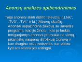 Televizijos reklamos analizė 20 puslapis