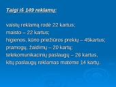 Televizijos reklamos analizė 7 puslapis