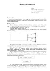 Lazerio šviesos difrakcijos apskaičiavimai