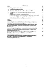 Gaisrų priežasčių ir pasekmių statistikos: 2000-2005 metai 2 puslapis
