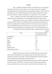 Gaisrų priežasčių ir pasekmių statistikos: 2000-2005 metai 3 puslapis