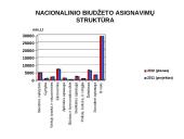 2010-2011 metų Lietuvos Respublikos (LR) biudžetų palyginimas 13 puslapis