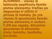 Aliuminis (Al) 5 puslapis