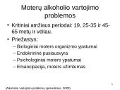 Alkoholio žala visuomenės sveikatai 15 puslapis