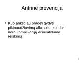 Alkoholio žala visuomenės sveikatai 19 puslapis