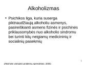 Alkoholio žala visuomenės sveikatai 7 puslapis