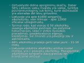 Alkoholis, alkoholio poveikis žmogui ir visuomenei 20 puslapis