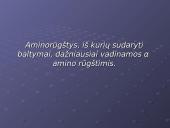Aminorūgščių organiniai junginiai 3 puslapis