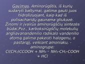 Aminorūgščių organiniai junginiai 4 puslapis