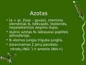 Anglies ir azoto ciklai ekosistemoje 11 puslapis