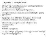 Apimties ir kainų indeksai