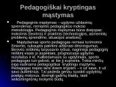 Asmenybės savybės reikšmingos sporto pedagogui 11 puslapis