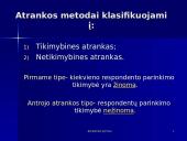 Atrankiniai tyrimai 11 puslapis