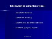 Atrankiniai tyrimai 12 puslapis