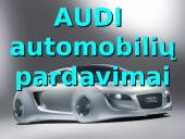 AUDI automobilių pardavimai