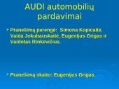 AUDI automobilių pardavimai 2 puslapis