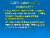 AUDI automobilių pardavimai 7 puslapis