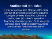 Auditas. Finansinės institucijos. Kompanijos perėmimas. 2 puslapis