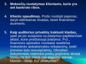 Auditas. Finansinės institucijos. Kompanijos perėmimas. 12 puslapis