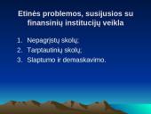 Auditas. Finansinės institucijos. Kompanijos perėmimas. 17 puslapis
