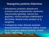 Auditas. Finansinės institucijos. Kompanijos perėmimas. 18 puslapis