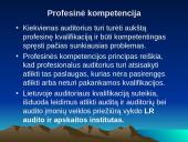 Auditas. Finansinės institucijos. Kompanijos perėmimas. 6 puslapis