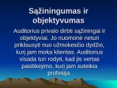Auditas. Finansinės institucijos. Kompanijos perėmimas. 7 puslapis