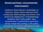 Auditas. Finansinės institucijos. Kompanijos perėmimas. 8 puslapis